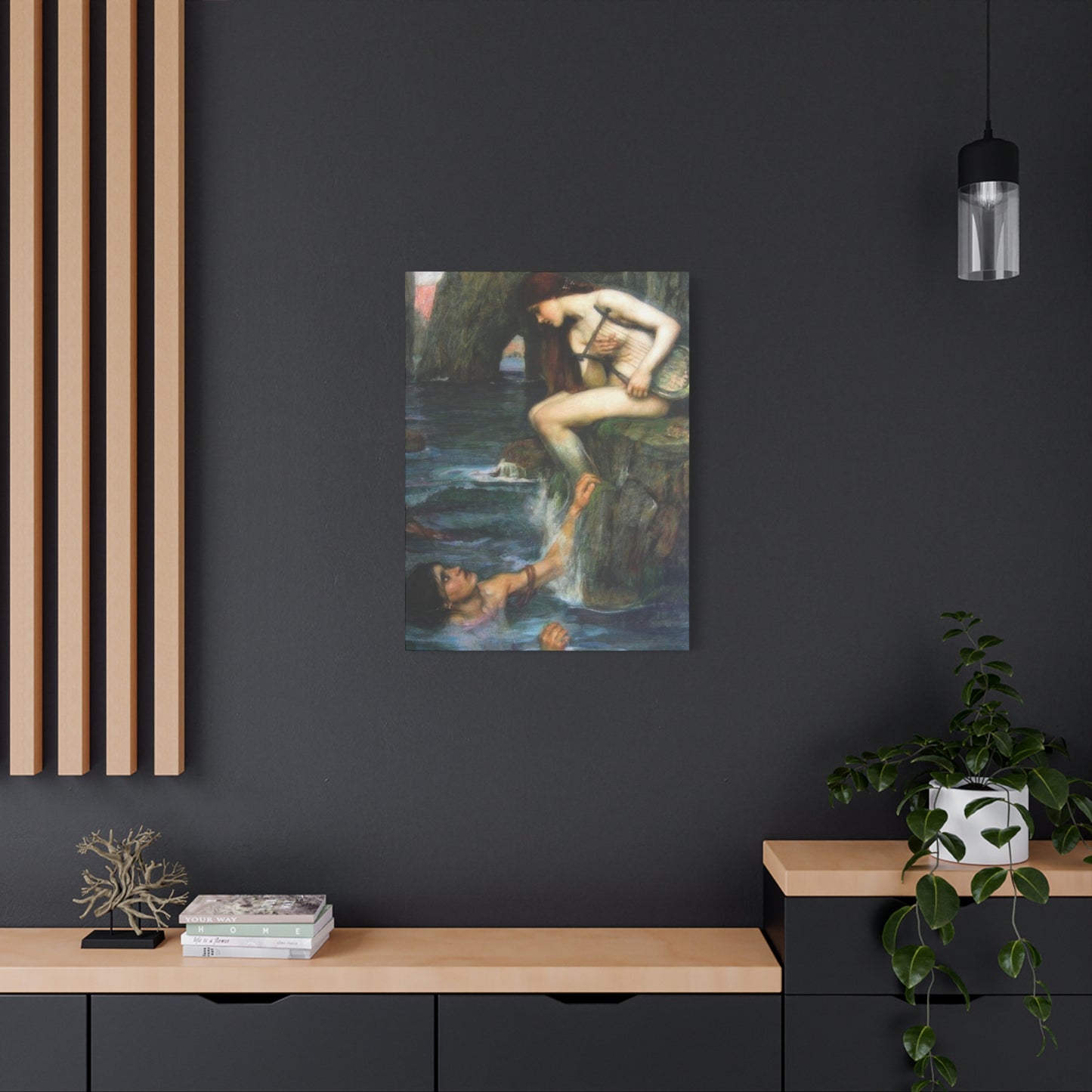 John William The Siren Wall Art & Canvas Prints