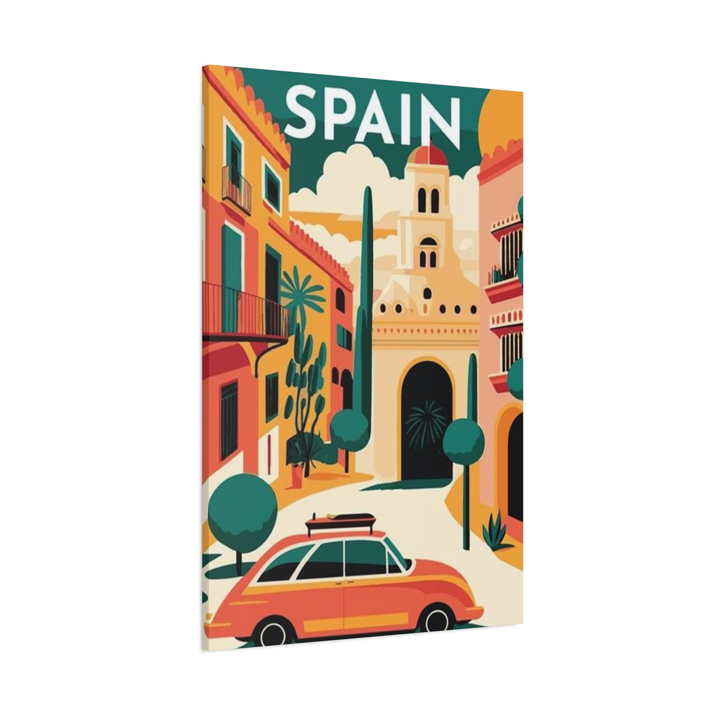 Spain Abstract Wall Art & Canvas Prints
