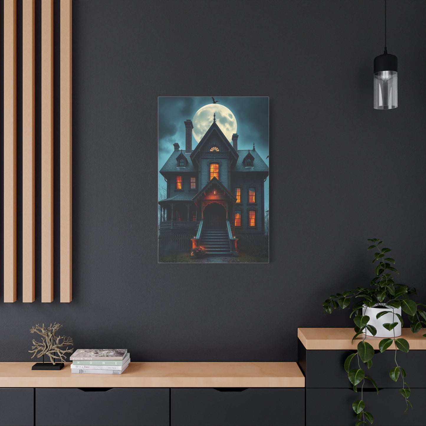 Supreme Haunted House Art Collection Wall Art & Canvas Print