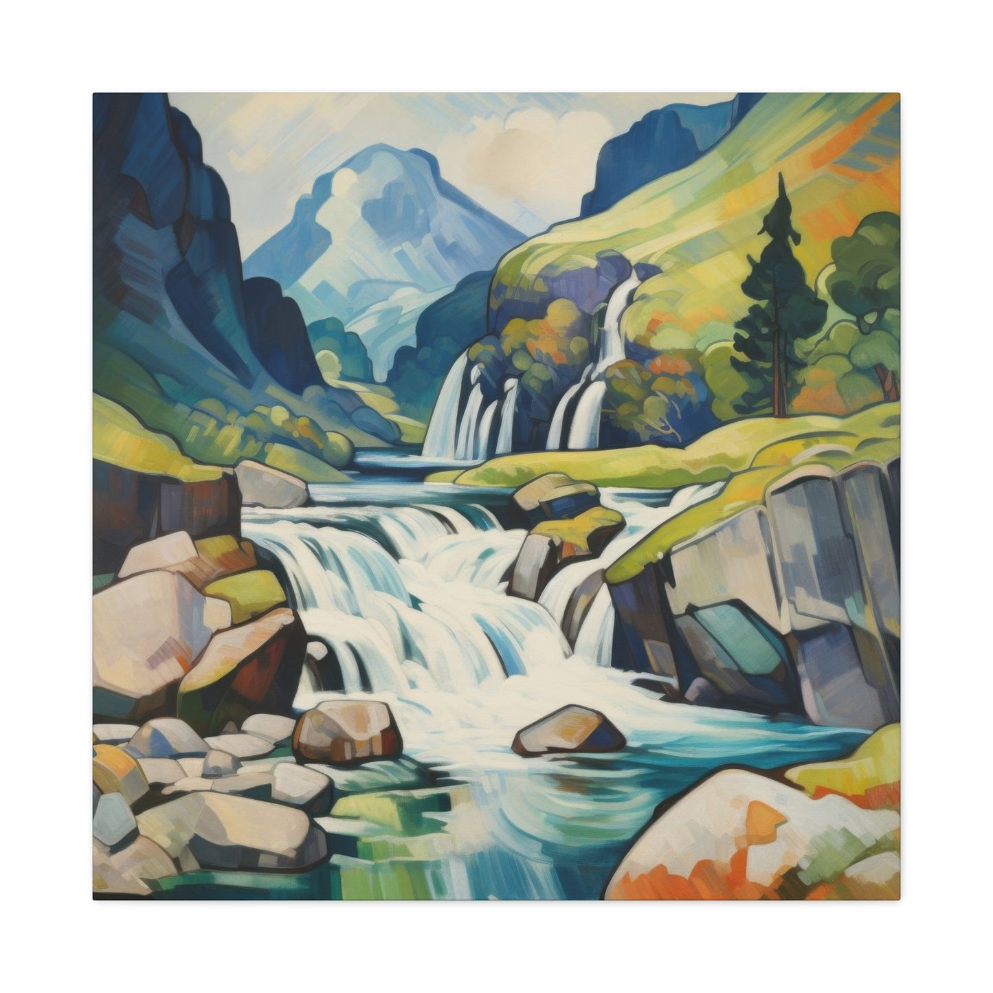 Deconstructed Falls 7 Wall Art & Canvas Prints