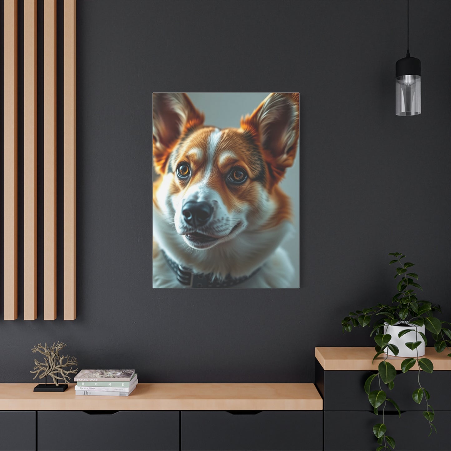 Corgi Dog Art Luxury Canvas Wall Art & Canvas Print