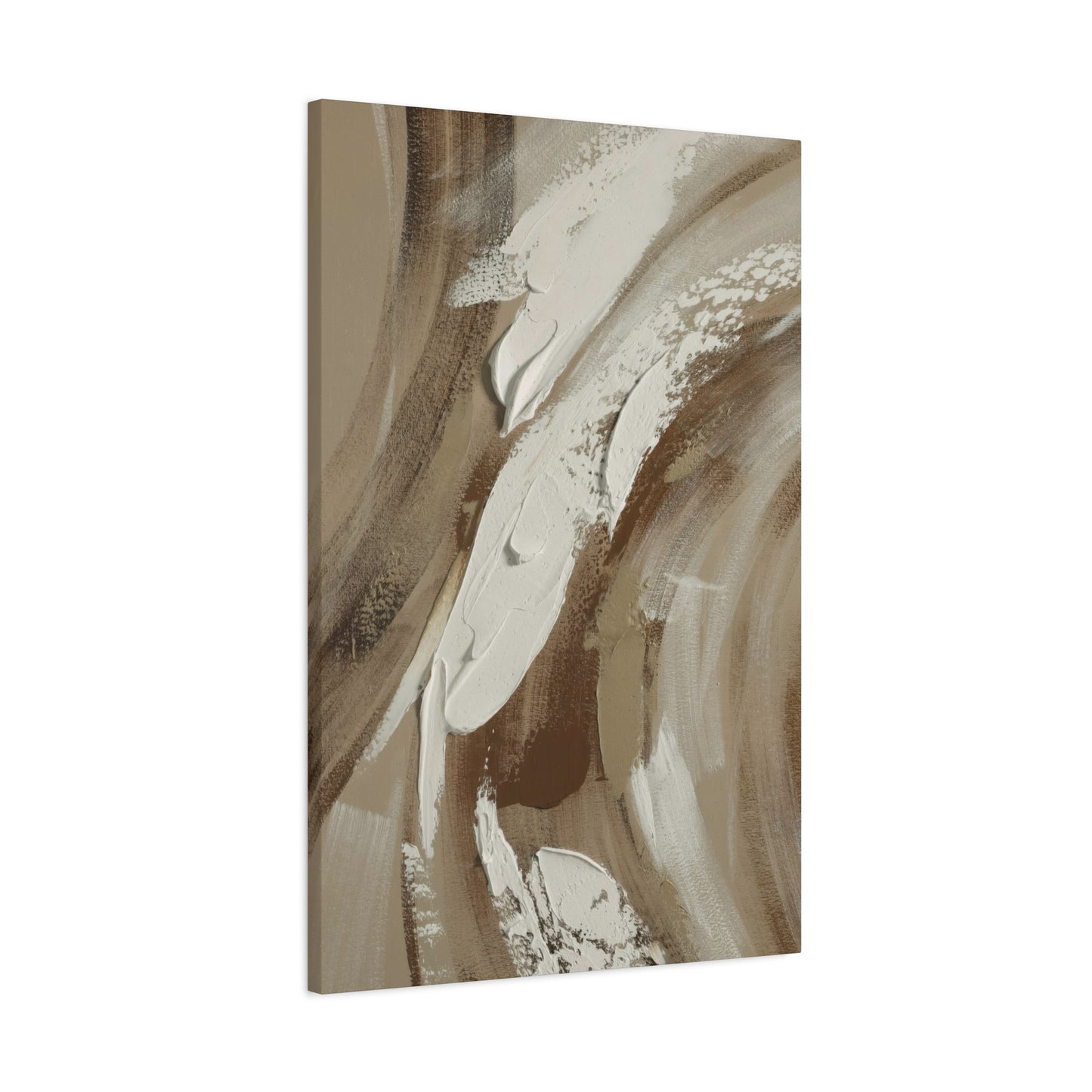 Swirling Abstract Earthy Wall Art & Canvas Prints