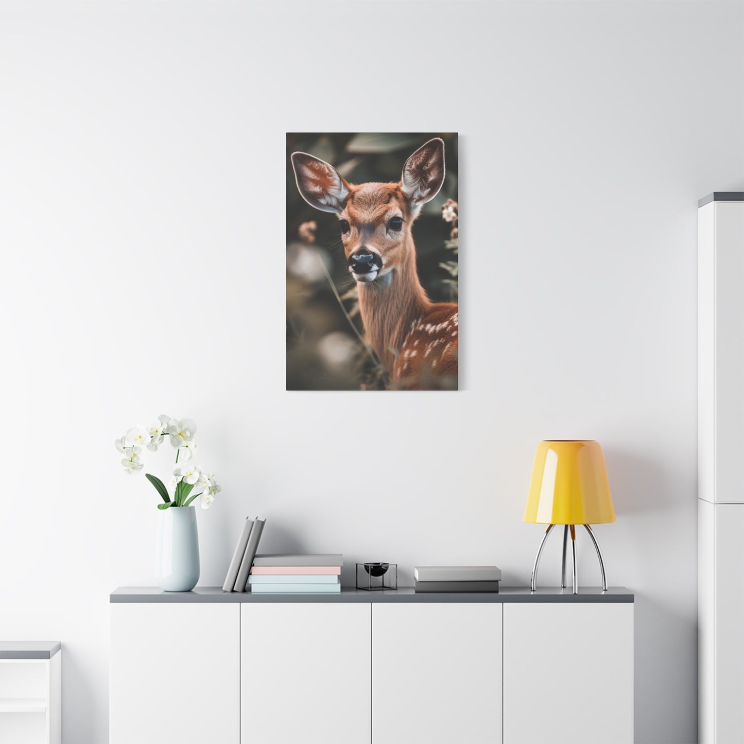 Deer Abstract Wall Art & Canvas Prints
