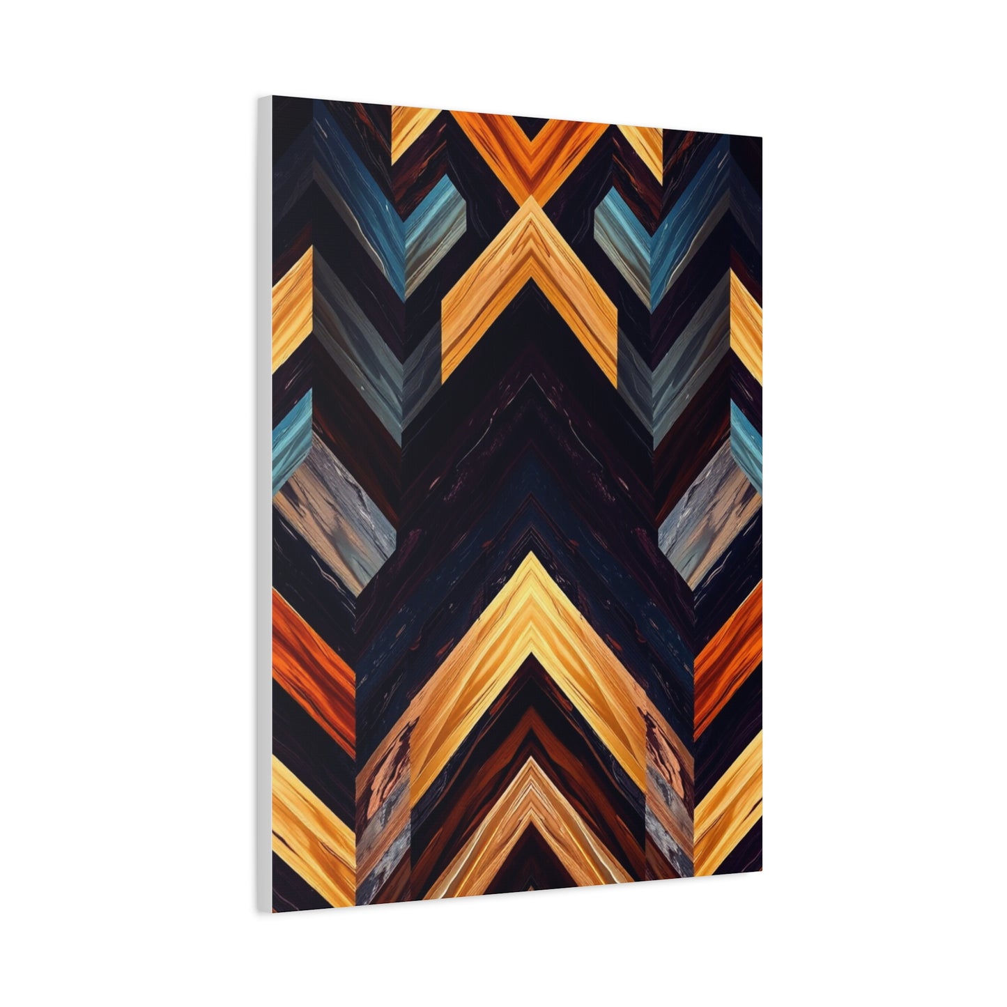 Vision Chevron Pattern Art Art Wall Art & Canvas Print