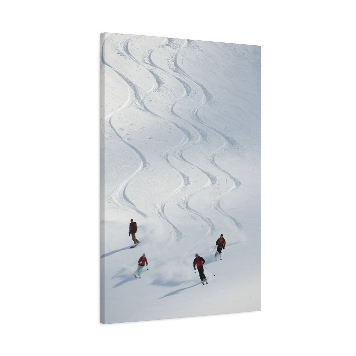 The Four Skiers Wall Art & Canvas Prints