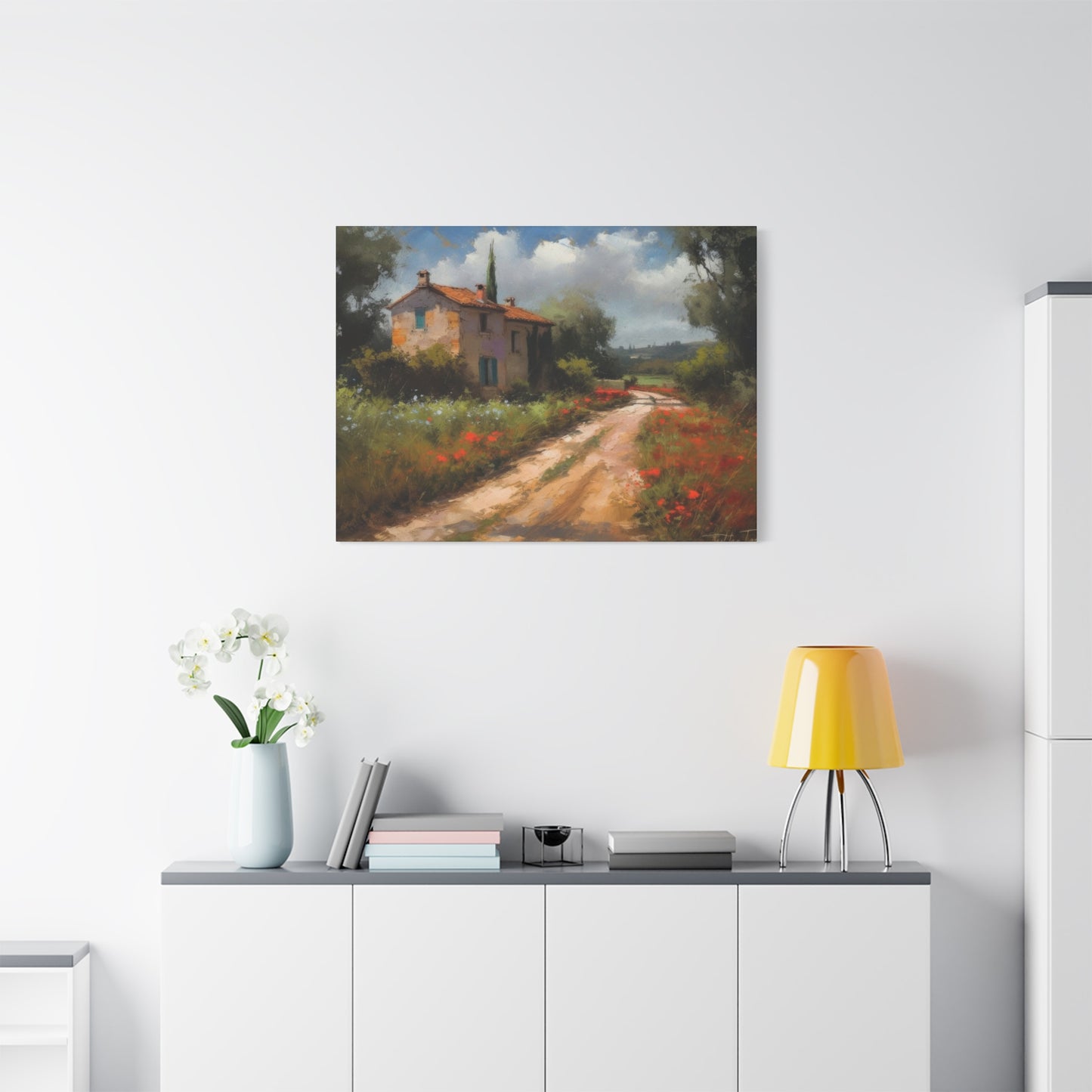 Countryside Path French Wall Art & Canvas Prints