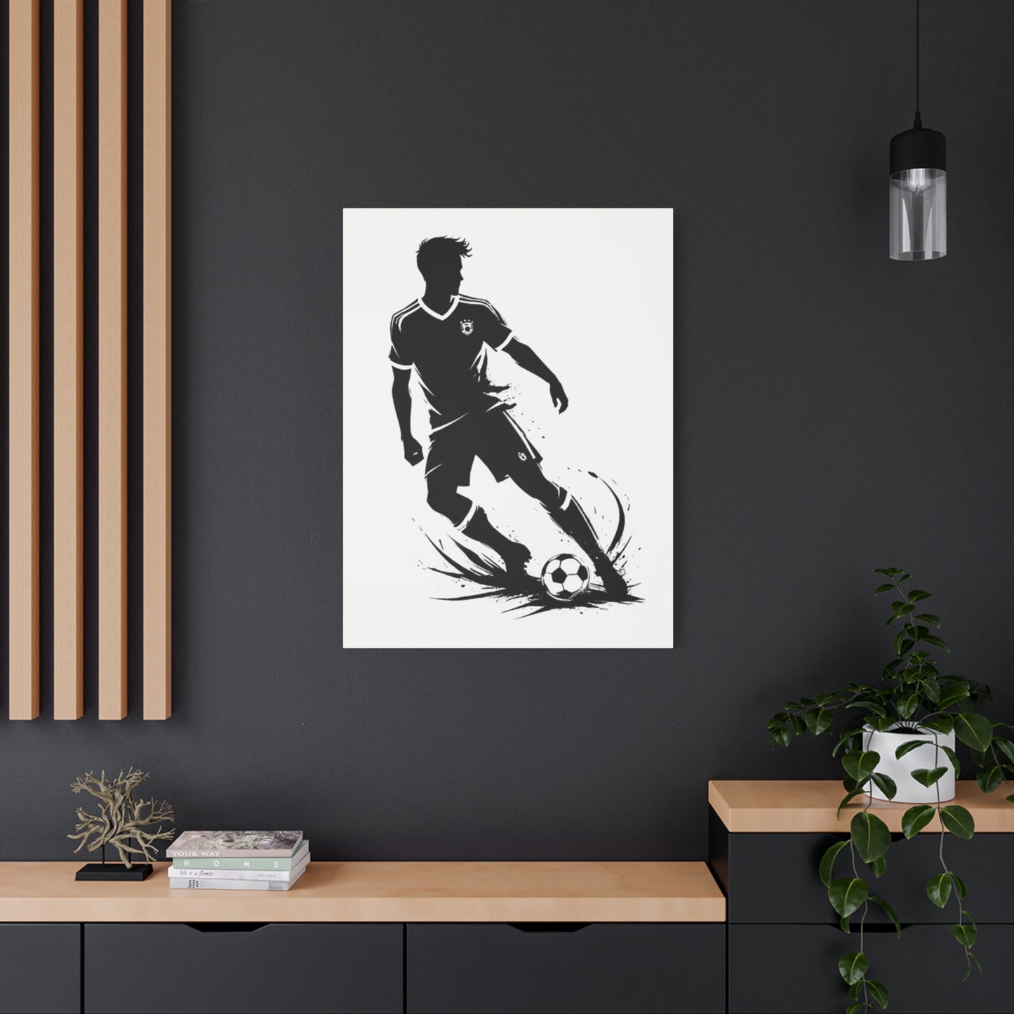 Football Player Wall Art & Canvas Prints