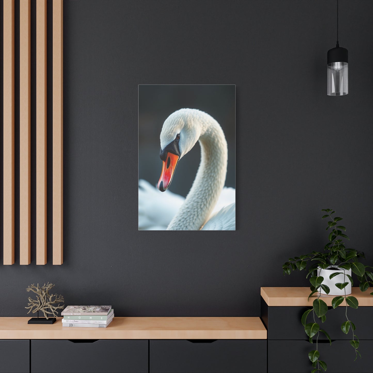 Swan Art Supreme Gallery Wall Art & Canvas Print