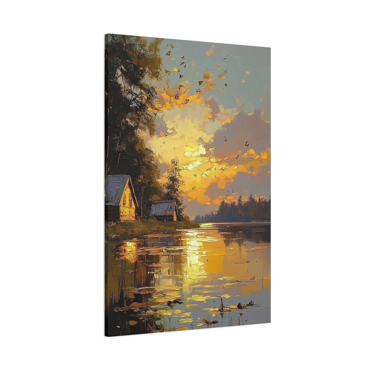 Sunset Impressionism Wall Art & Canvas Prints