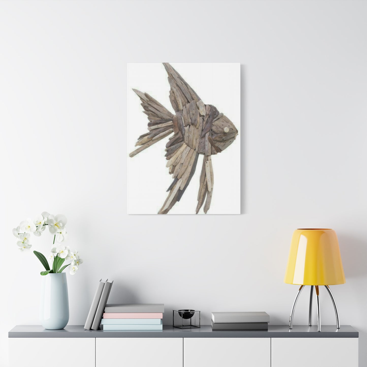 Driftwood Fish 2 Wall Art & Canvas Prints