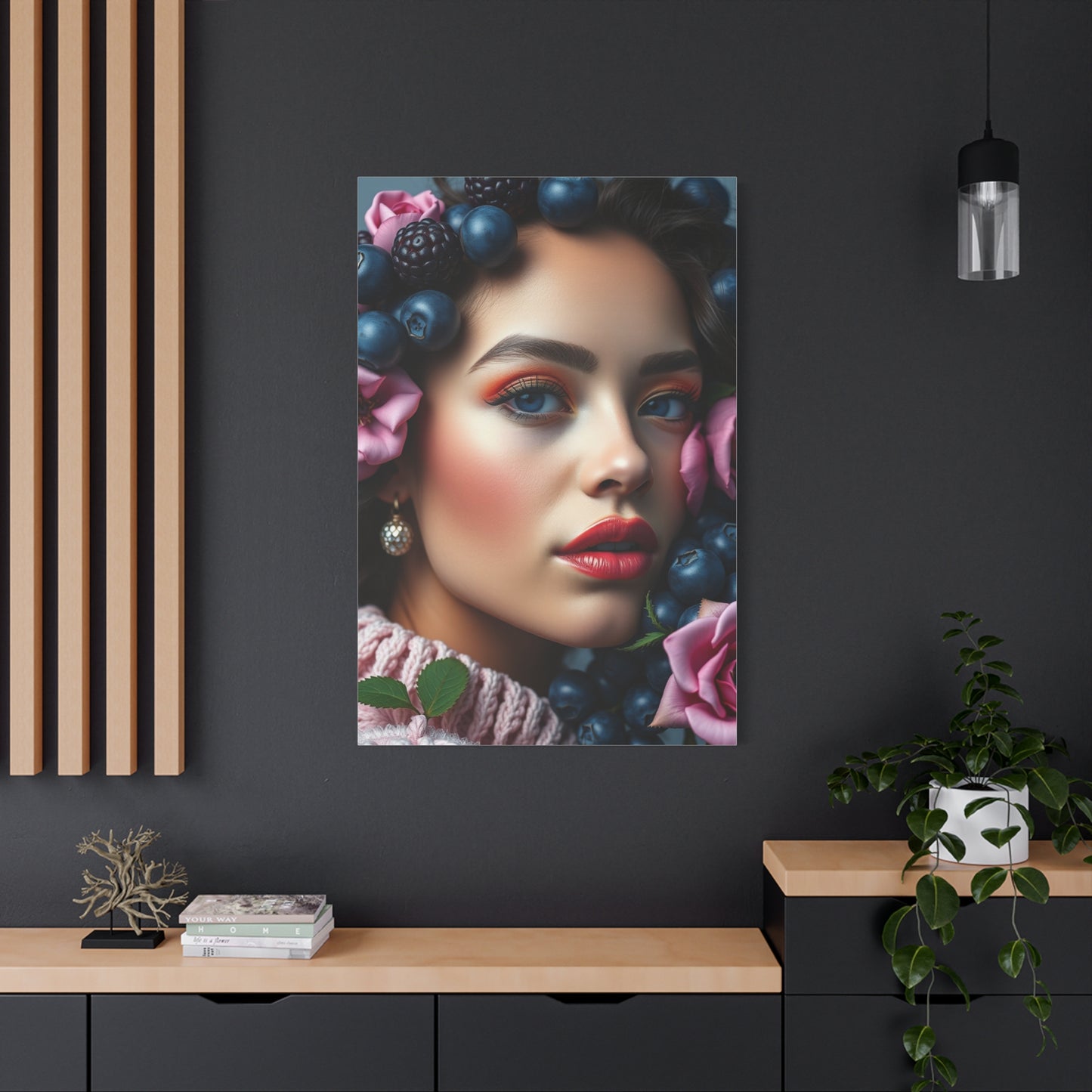 Serenade in Blush & Indigo