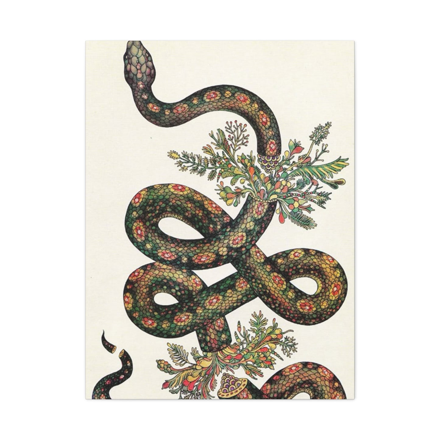 Green Snake's Poster Wall Art & Canvas Prints