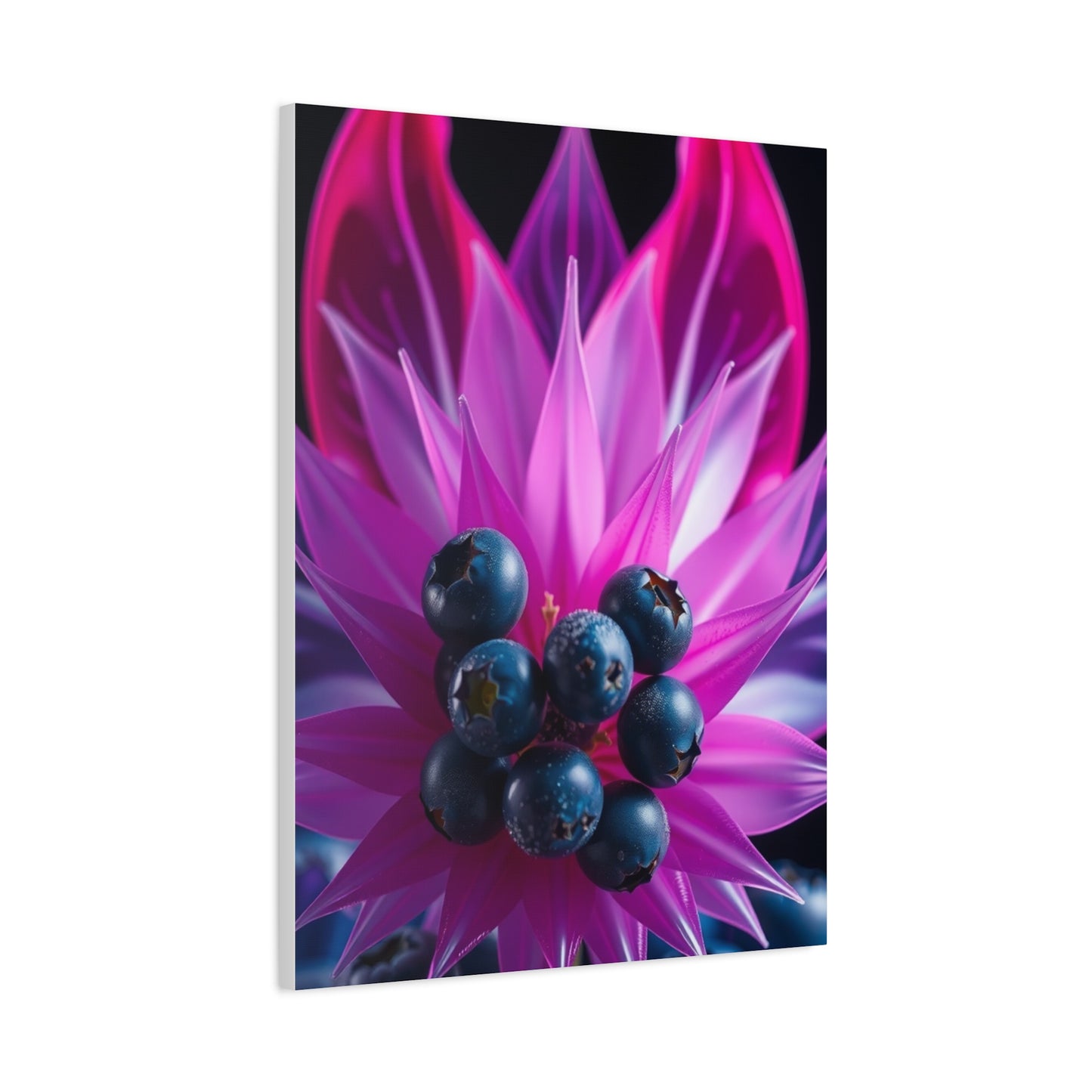 Azure & Rose Reverie Canvas