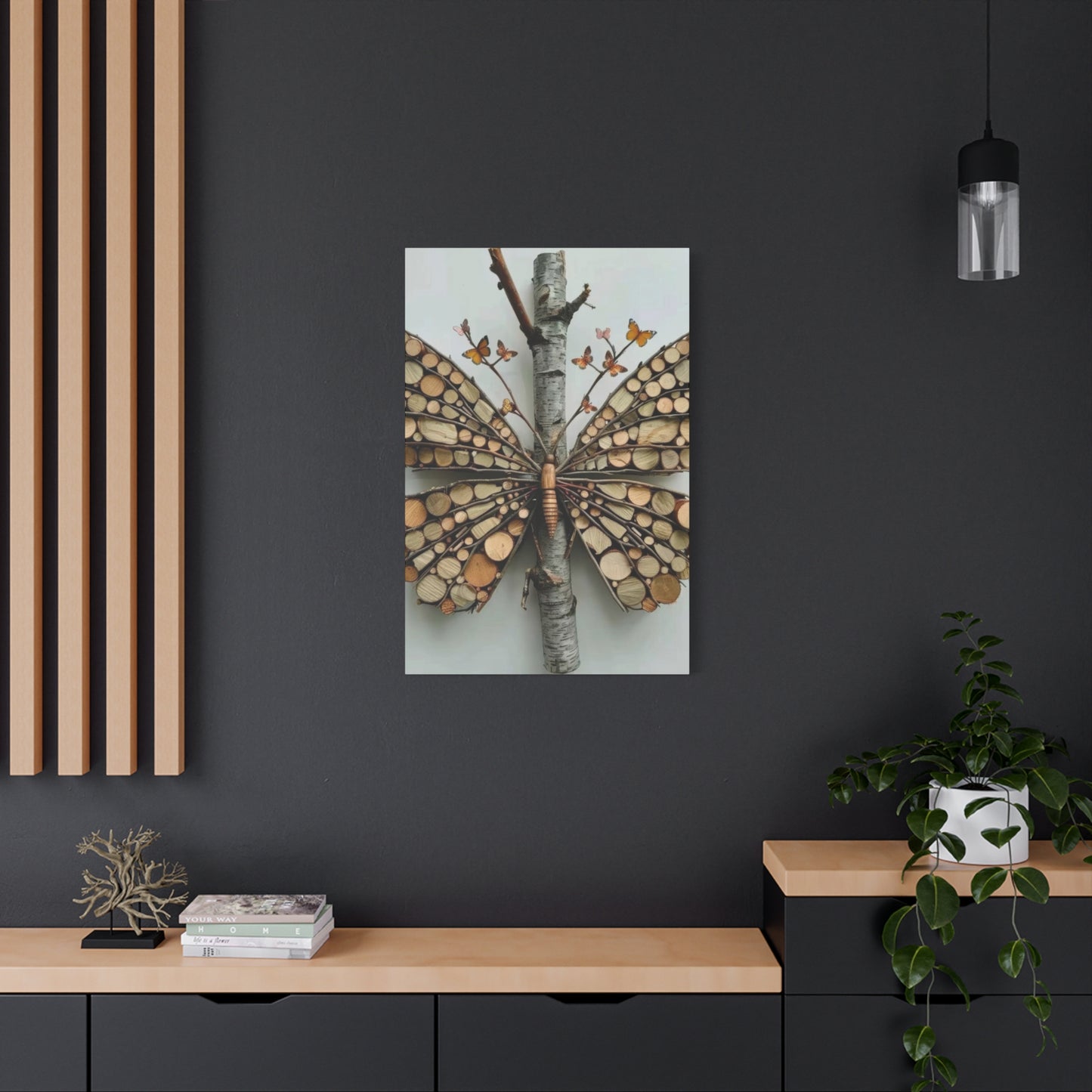 Driftwood Butterfly Wall Art & Canvas Prints