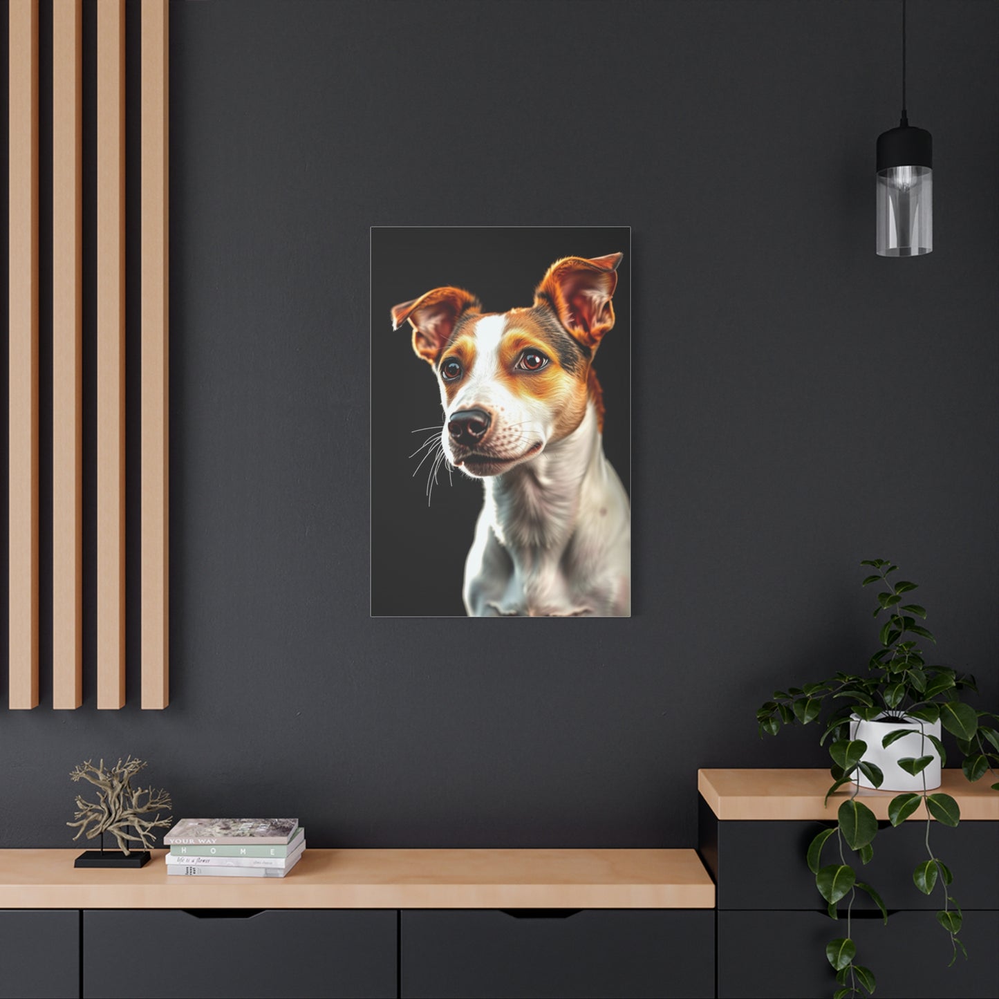 Jack Russell Terrier Art Refined Canvas Wall Art & Canvas Print