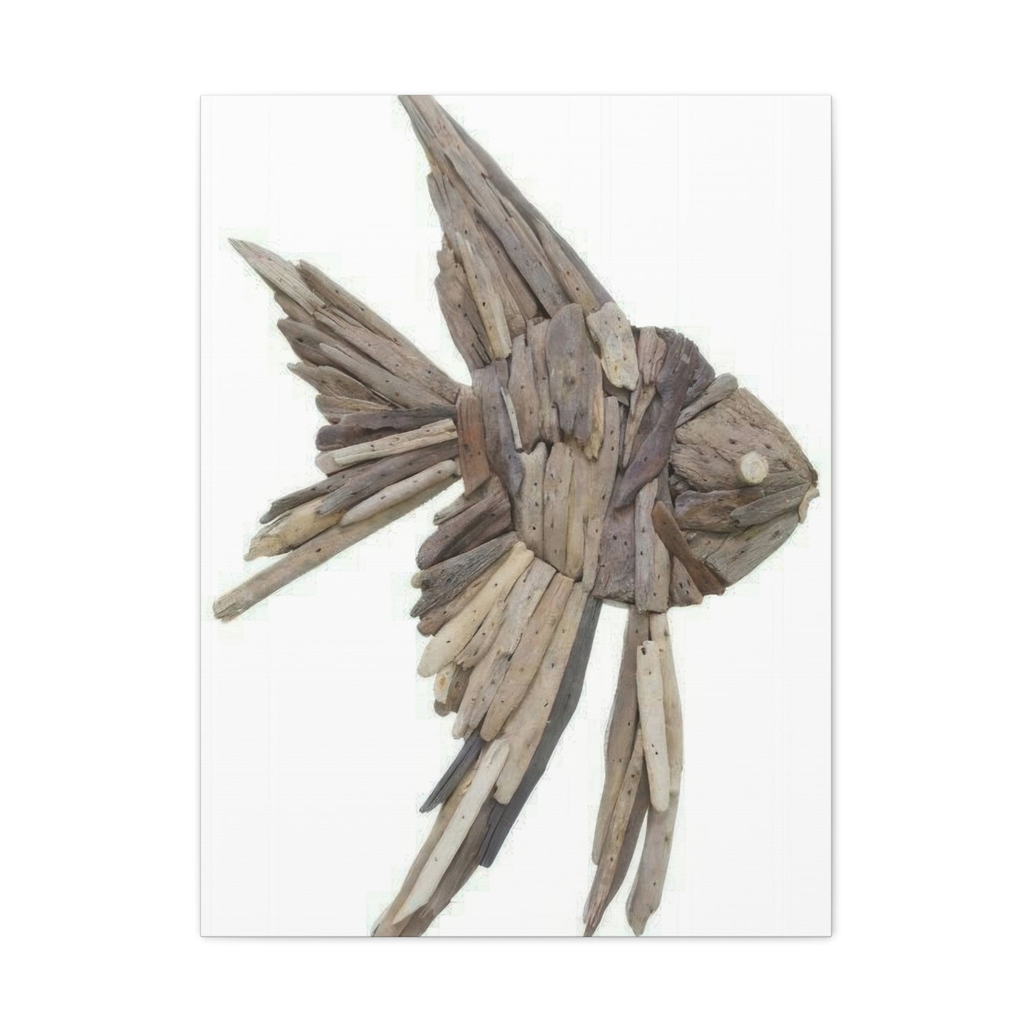 Driftwood Fish 2 Wall Art & Canvas Prints