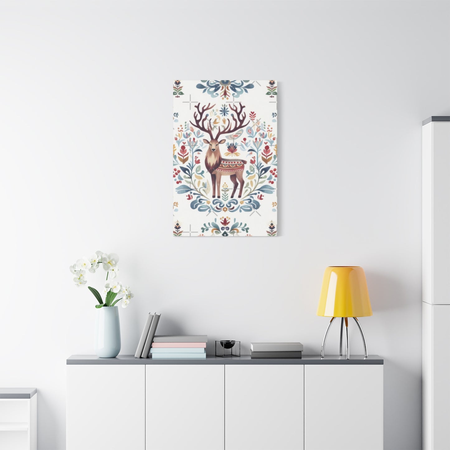 Deer Scandinavia Wall Art & Canvas Prints