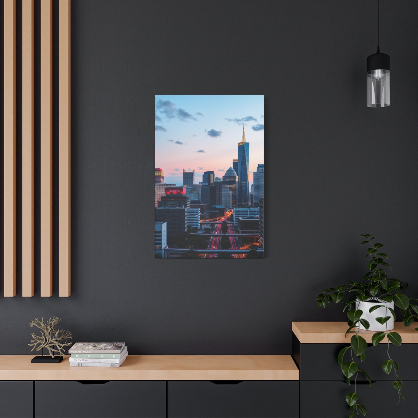 Collection Houston Skylines Art Art Wall Art & Canvas Print