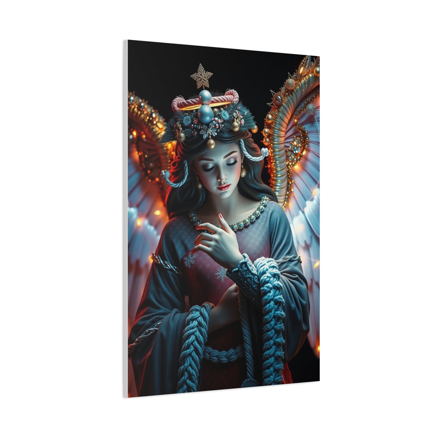 Christmas Angel Art Supreme Gallery Wall Art & Canvas Print