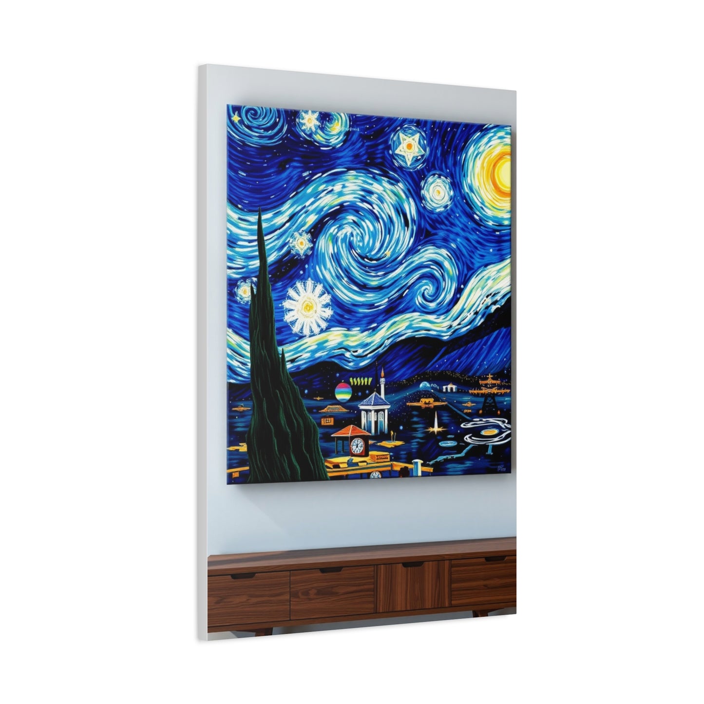 The Starry Night Canvas Art Supreme Gallery Wall Art & Canvas Print