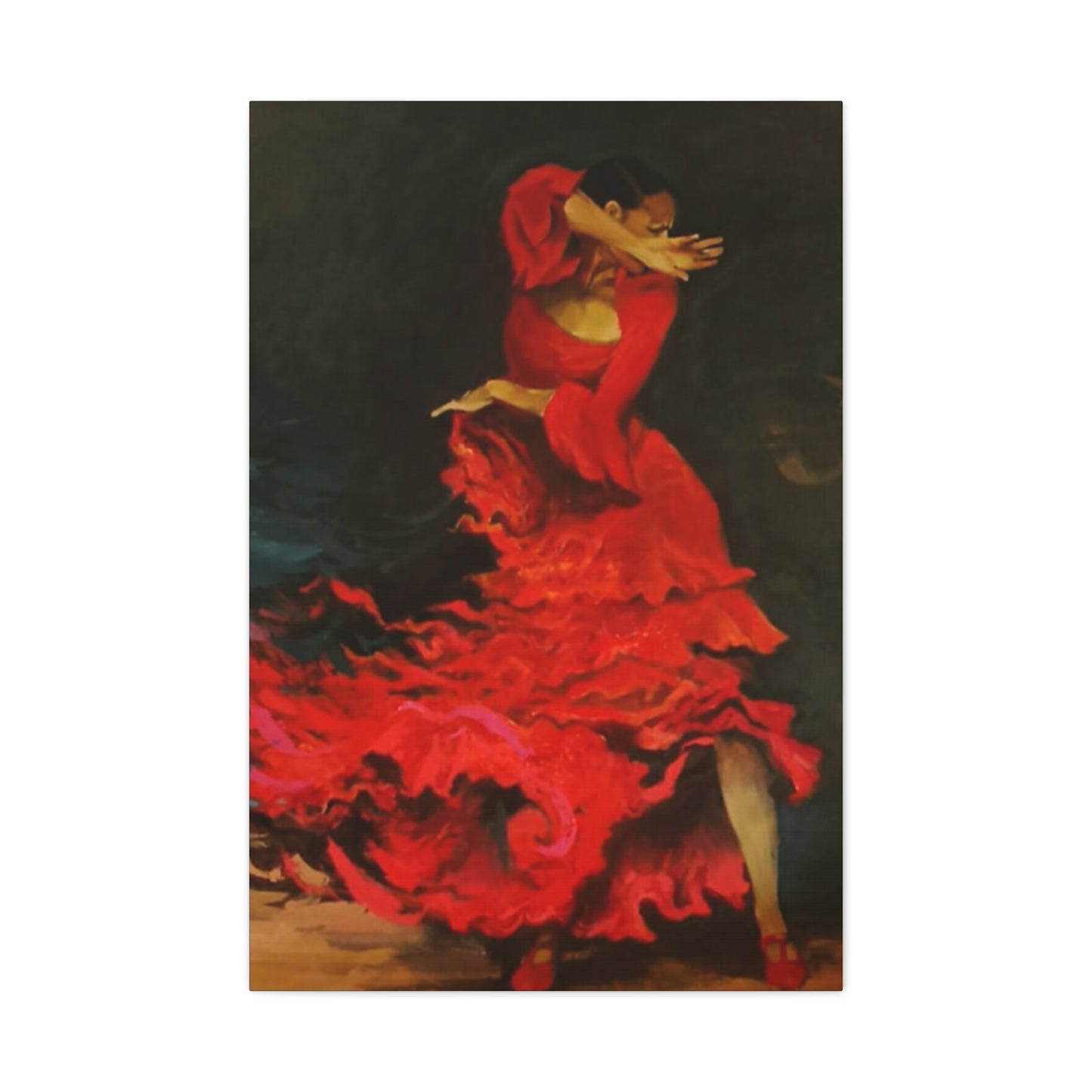 Spain Traditional Dance Wear Wall Art & Canvas Prints