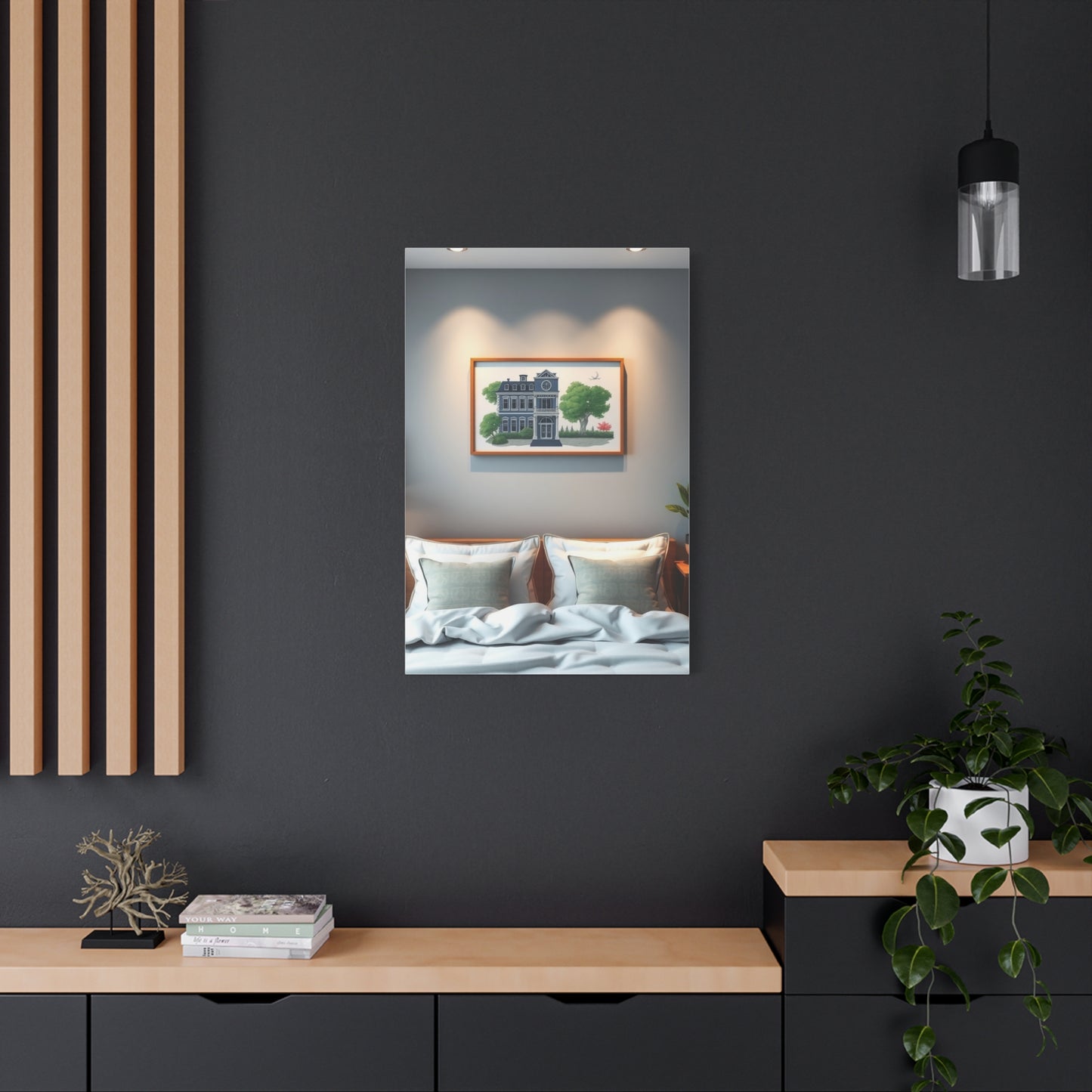 College Room Decor Art Refined Canvas Wall Art & Canvas Print