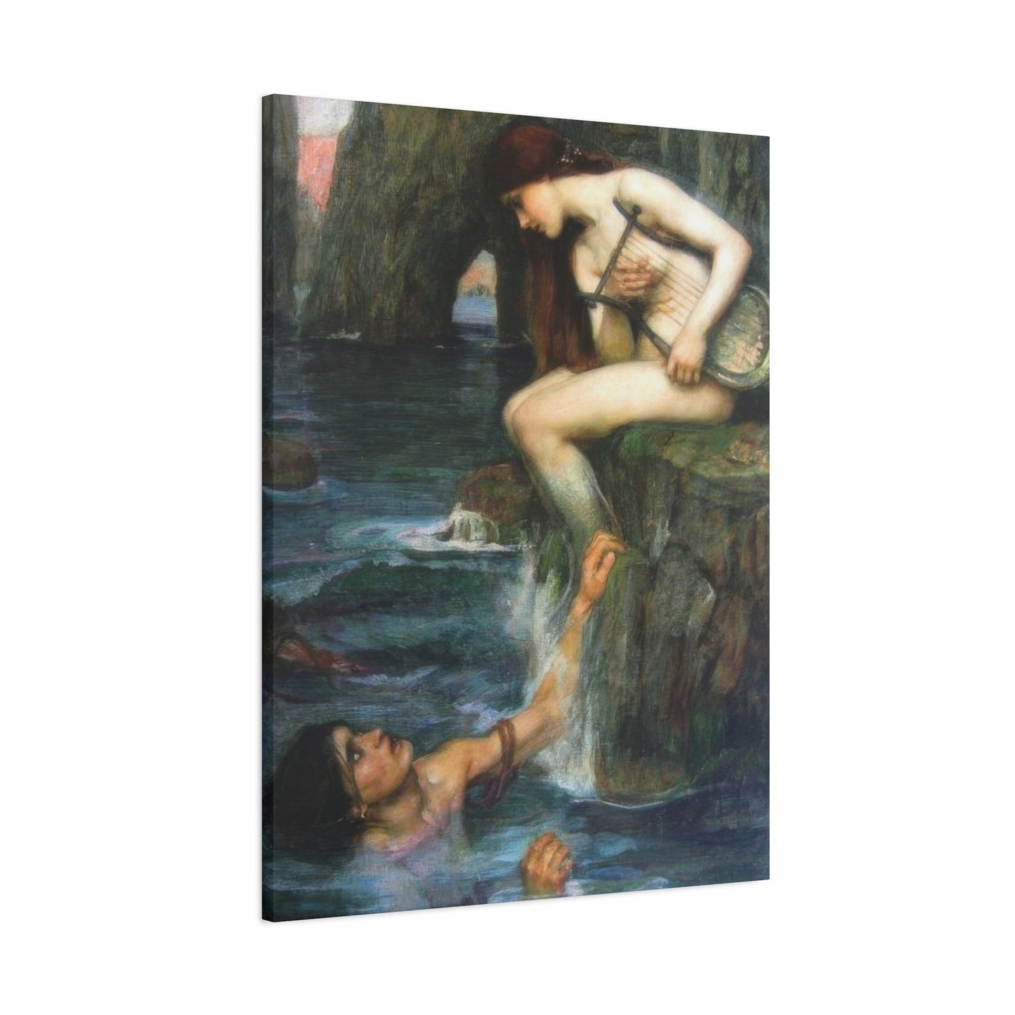 John William The Siren Wall Art & Canvas Prints
