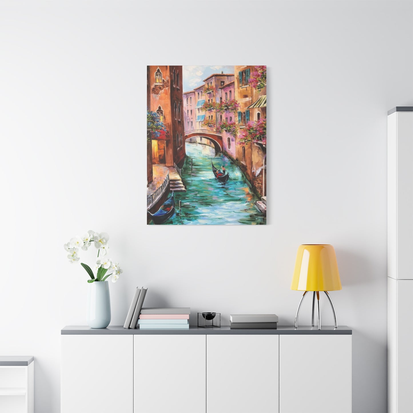 Venice Italy Boat Painting Wall Art & Canvas Prints