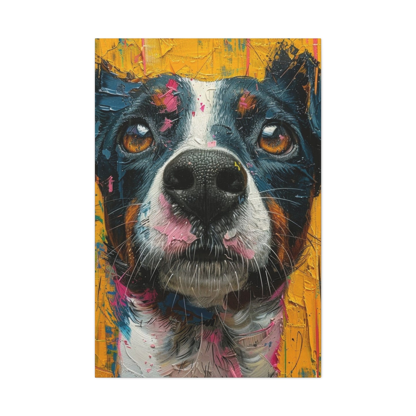 Dog Face Closeup Wall Art & Canvas Prints