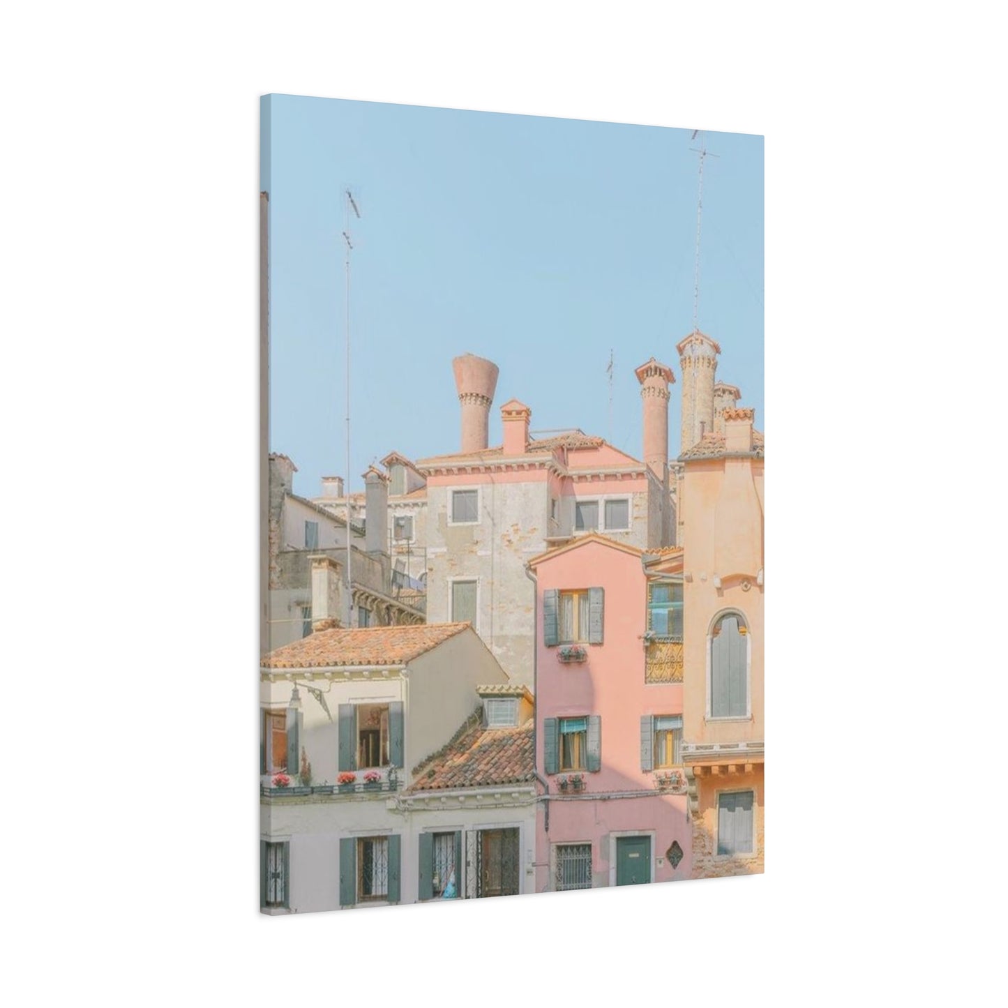 Colorful Houses Of Spain Wall Art & Canvas Prints