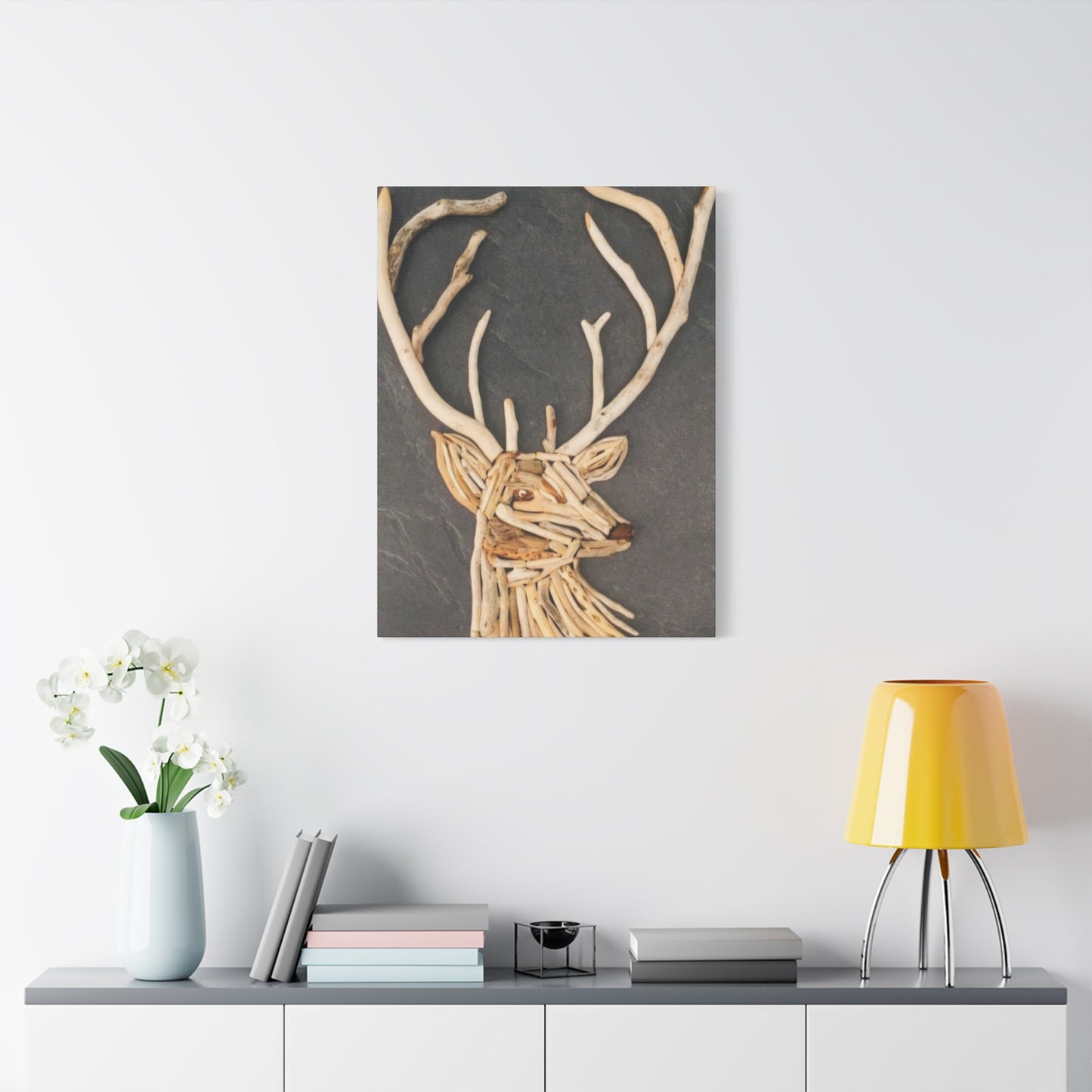 Driftwood Deer Wall Art & Canvas Prints