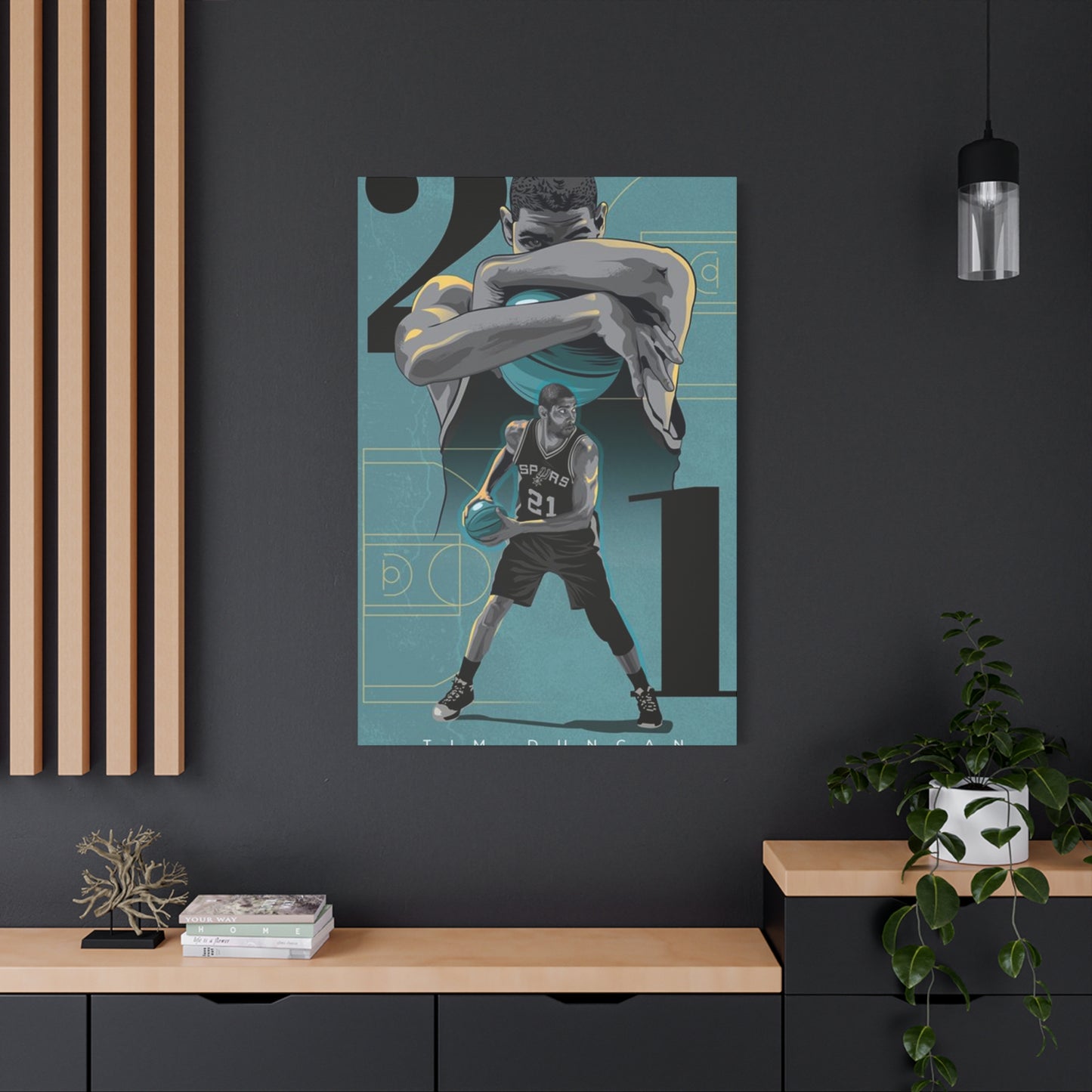 Tim Duncan Poster Wall Art & Canvas Prints