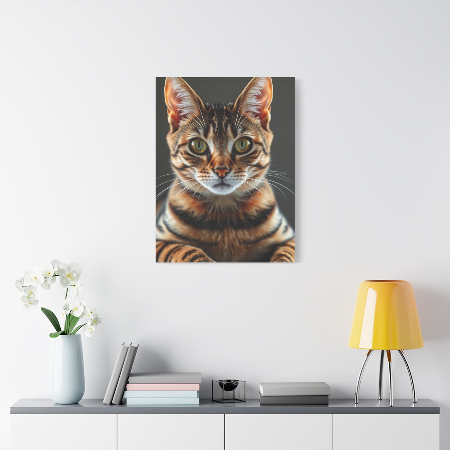 Tabby Cat Art Supreme Gallery Wall Art & Canvas Print