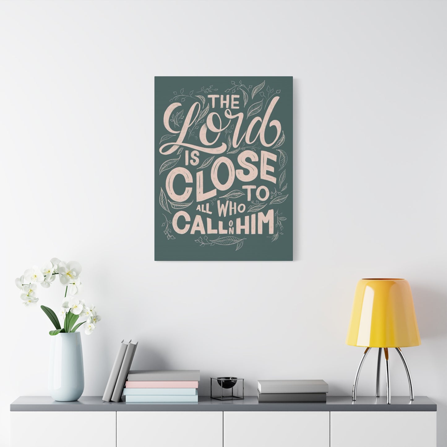 The Lord Is Close Quotes Poster Wall Art & Canvas Prints