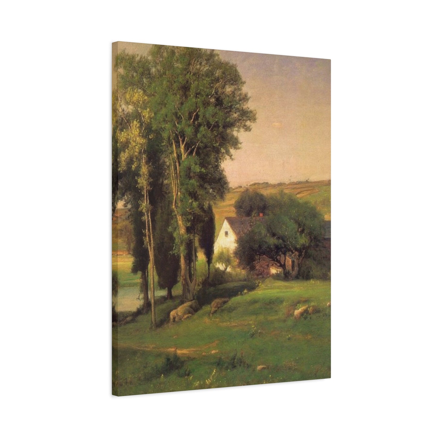 Old Homestead George Inness Wall Art & Canvas Prints