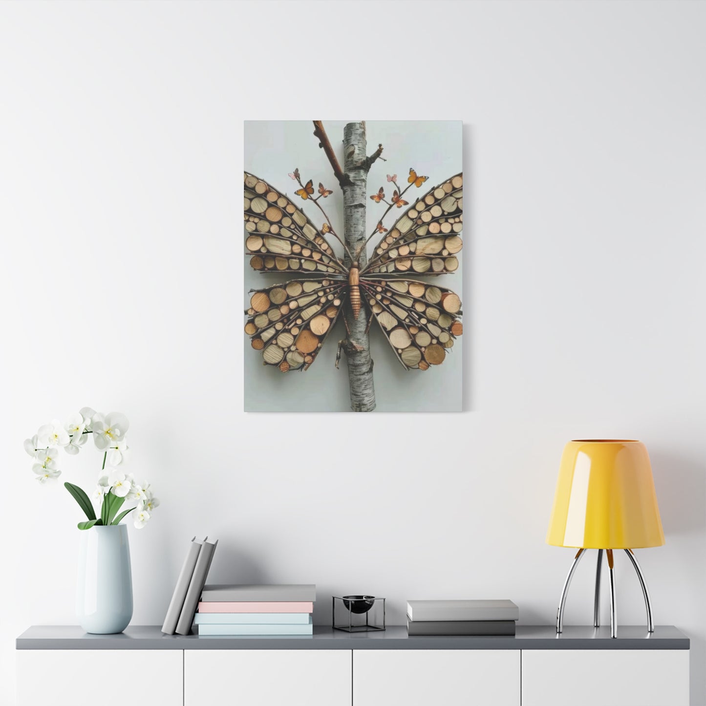 Driftwood Butterfly Wall Art & Canvas Prints