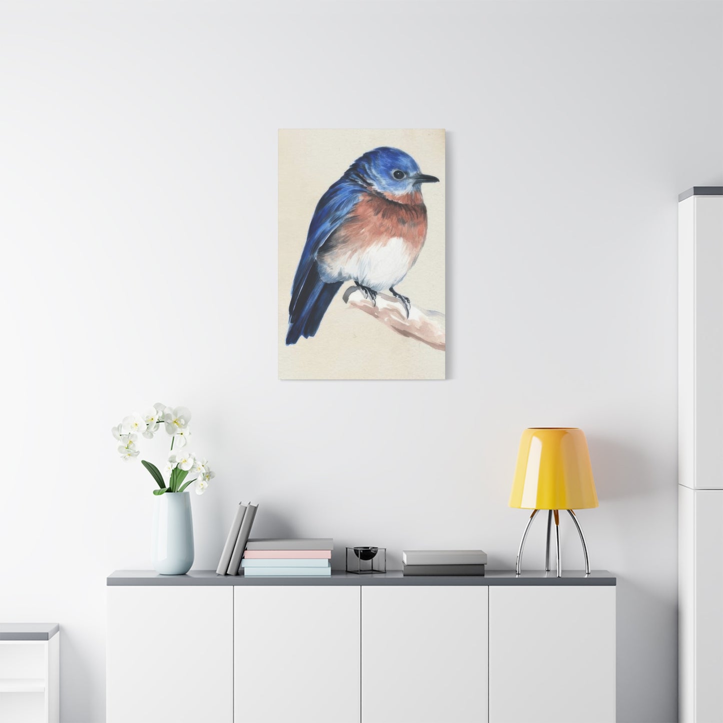Jennifer Paxton Parker Little Bird On Branch 1 Wall Art & Canvas Prints