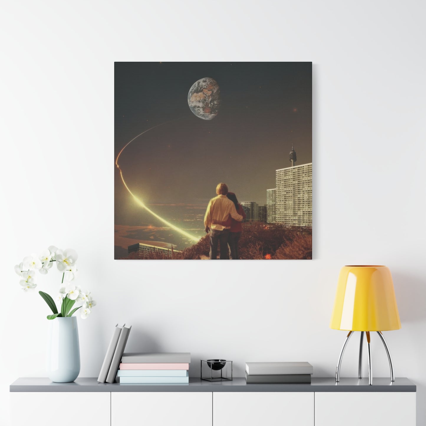Frank Moth We Used To Live There Too Wall Art & Canvas Prints