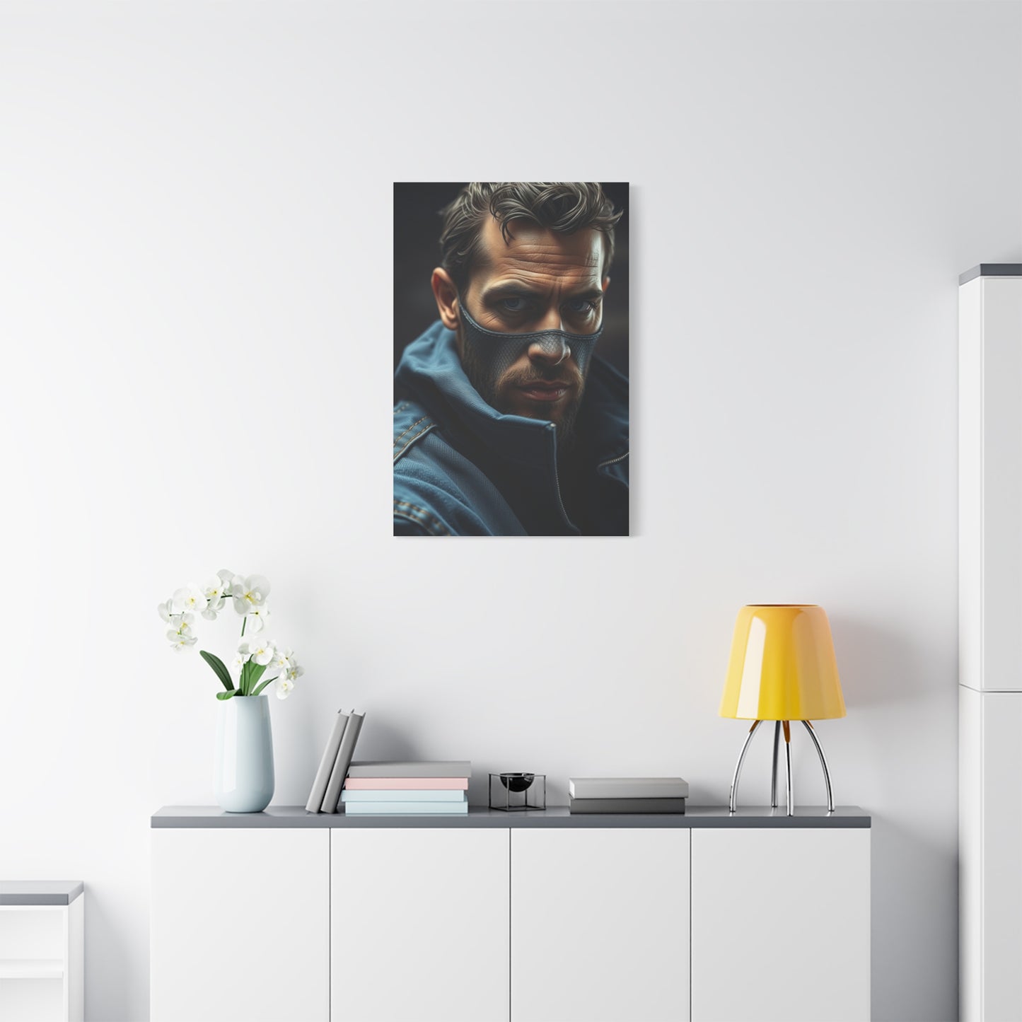 Denim and Leather Art Supreme Gallery Wall Art & Canvas Print