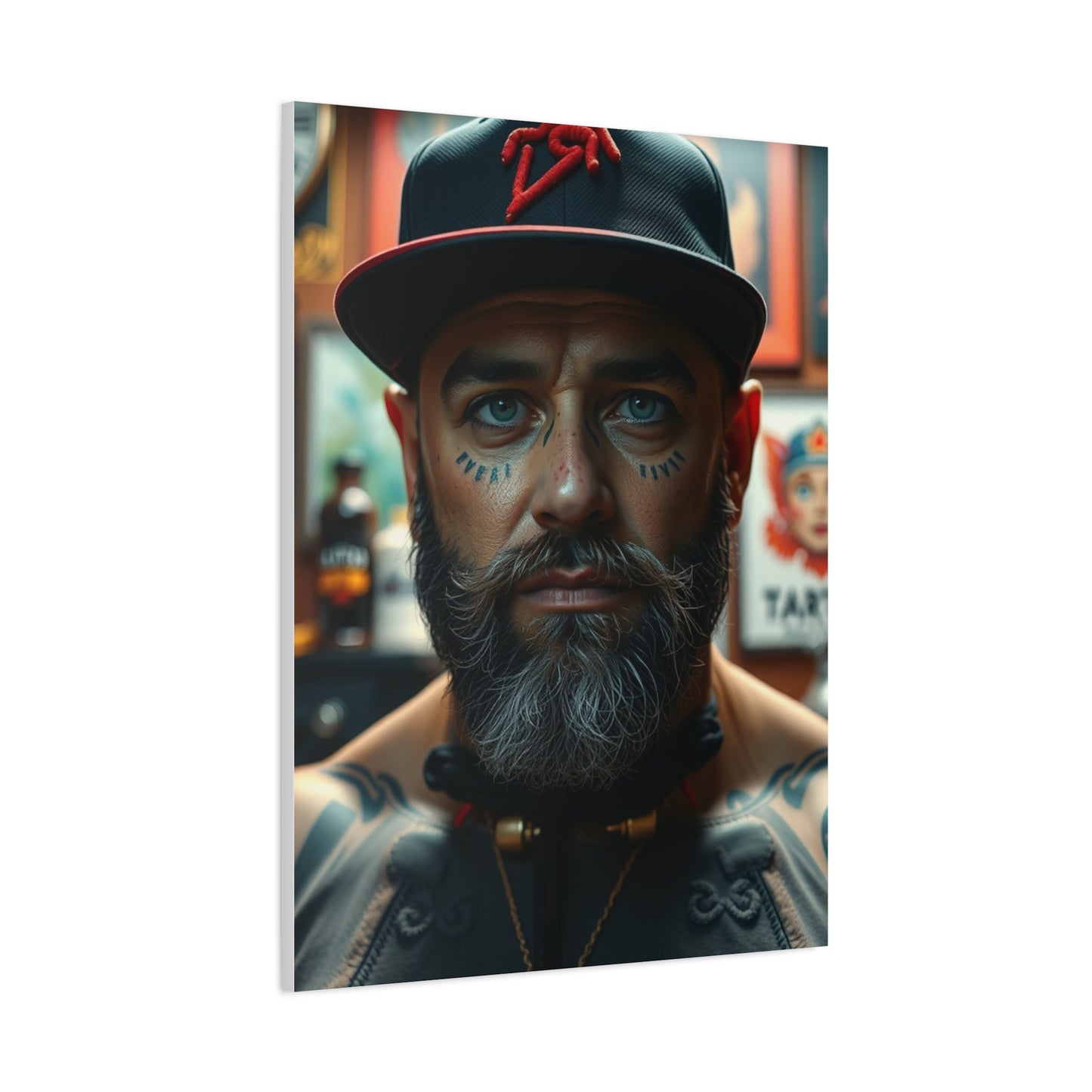 Tattoo Parlor Art Luxury Canvas Wall Art & Canvas Print