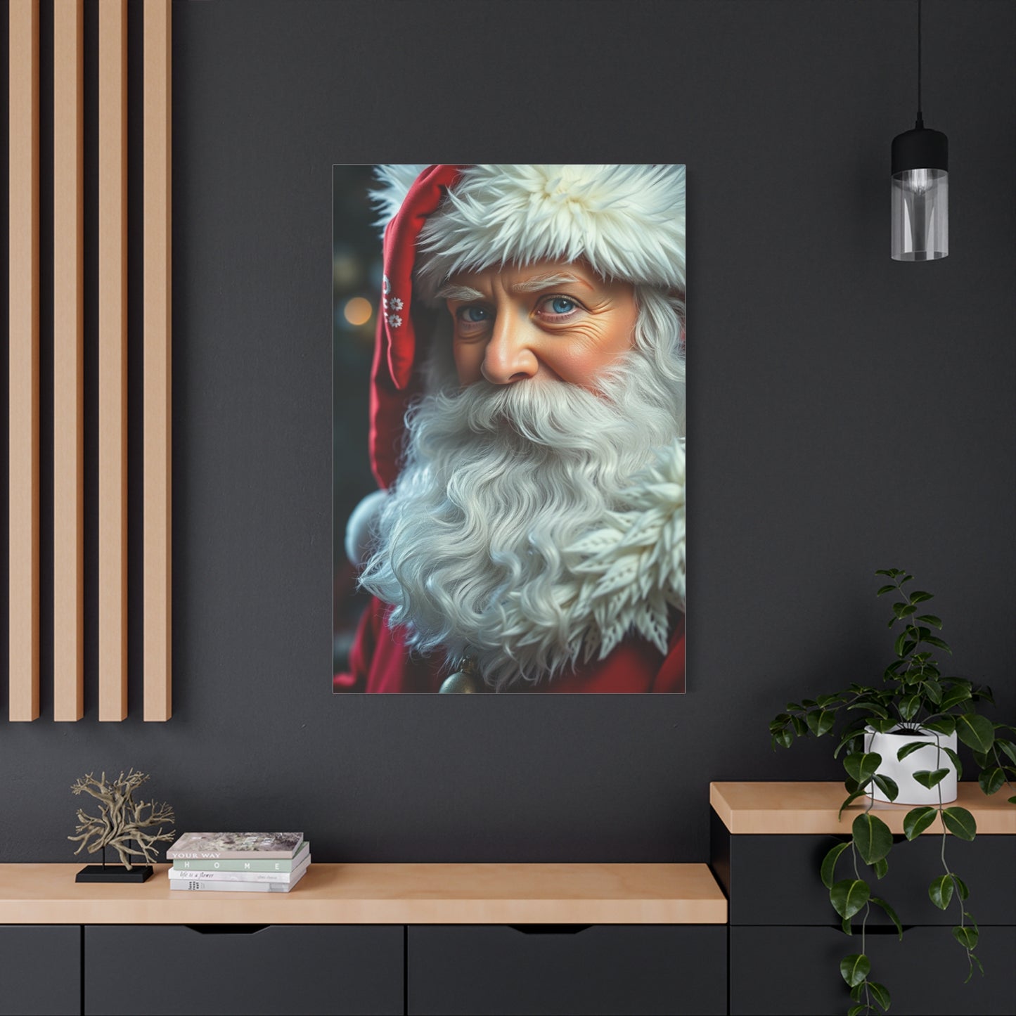 Masterpiece Santa Claus Art Vision Wall Art & Canvas Print