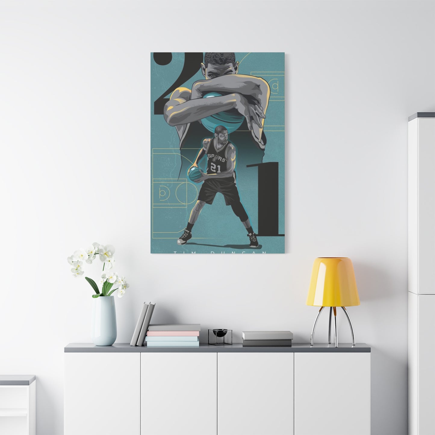 Tim Duncan Poster Wall Art & Canvas Prints