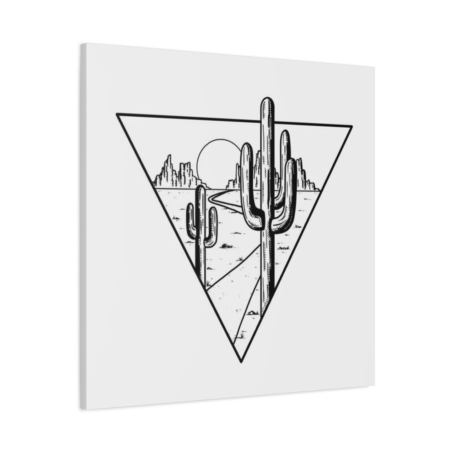 Texas Landscape Drawing Wall Art & Canvas Prints