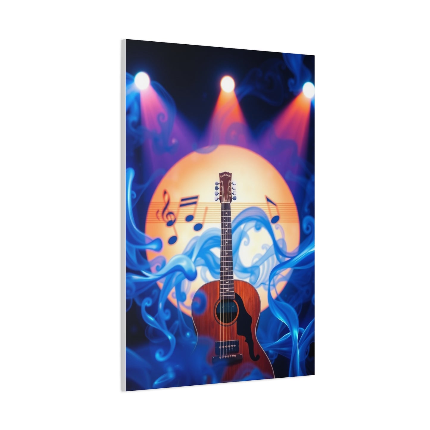 Blue Music Art Supreme Gallery Wall Art & Canvas Print