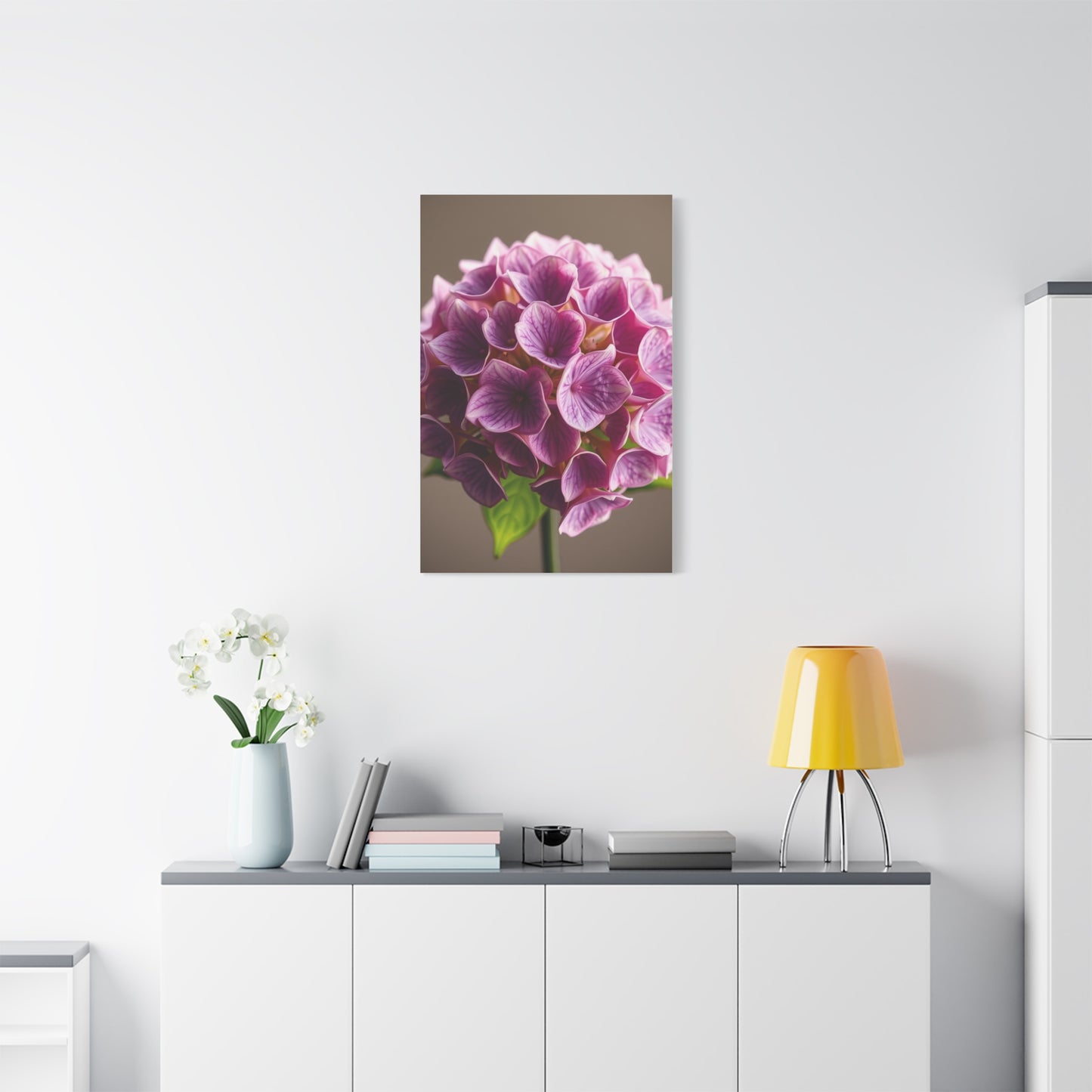 Collection Hydrangea Flower Art Art Wall Art & Canvas Print
