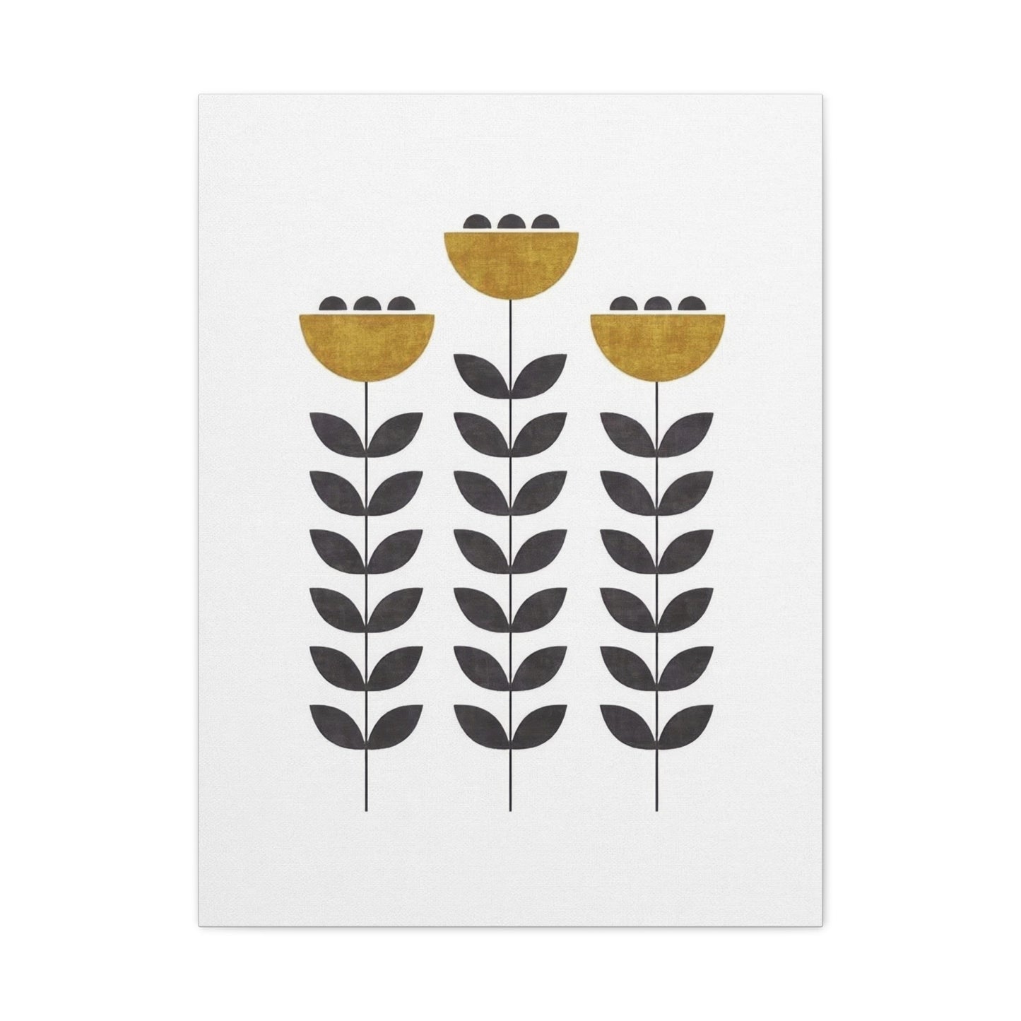 Geometric Flowers Wall Art & Canvas Prints