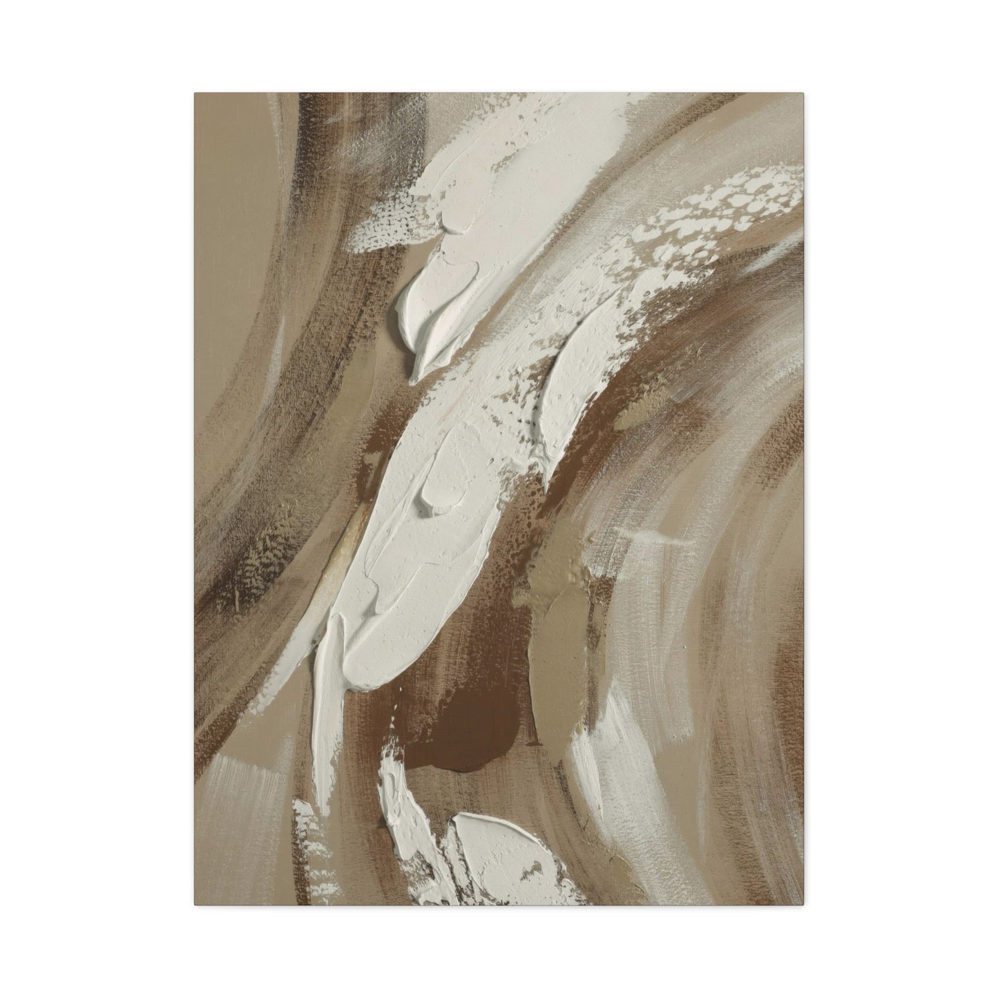 Swirling Abstract Earthy Wall Art & Canvas Prints