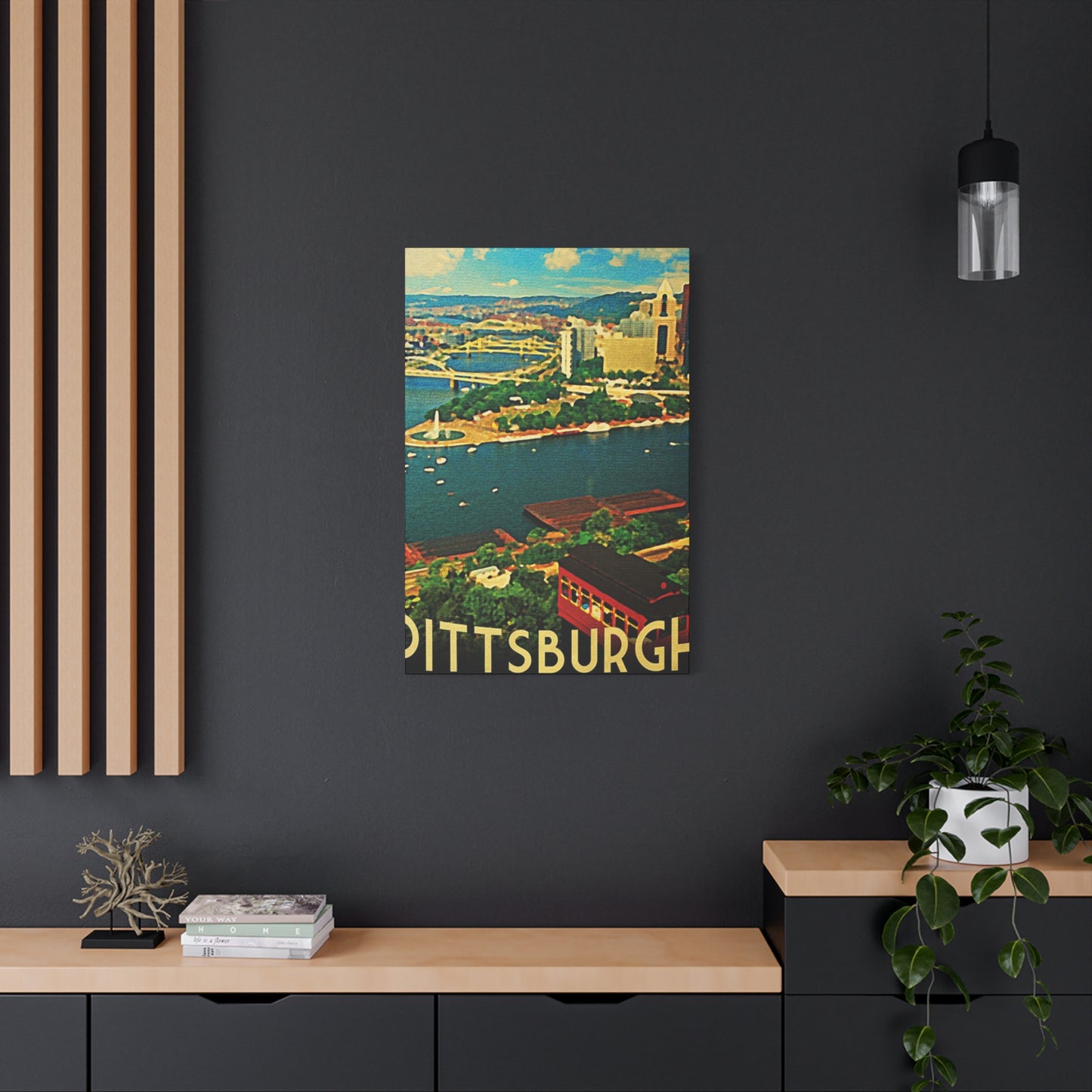 Pittsburgh City View Poster Wall Art & Canvas Prints