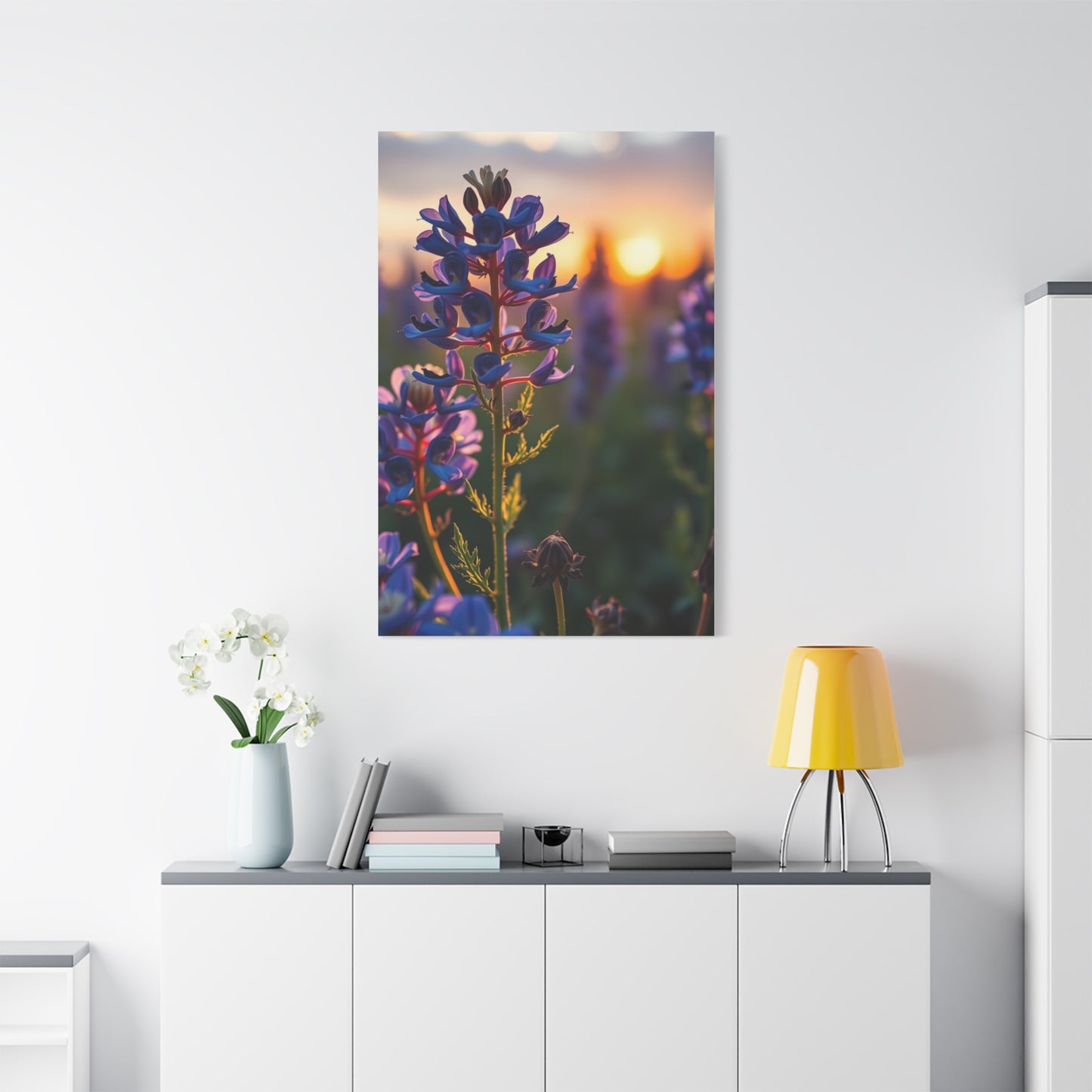 Vision Bluebonnet Flower Art Art Wall Art & Canvas Print