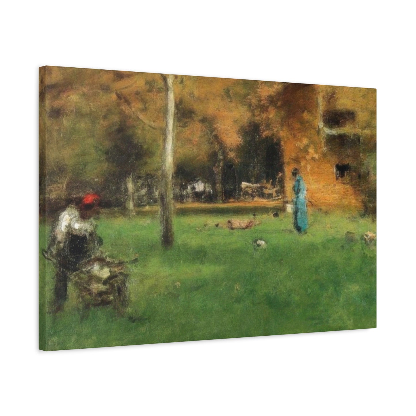 The Old Barn George Inness Wall Art & Canvas Prints